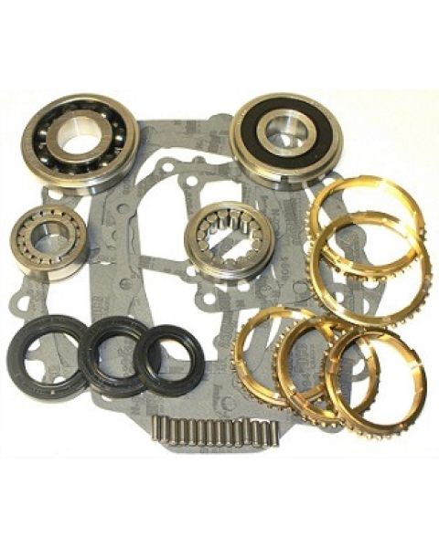 BK160WS - Toyota G40 G52 Bearing & Synchro Rebuild Kit with Nut on the back of the Cluster and 20mm Wide Input Bearing