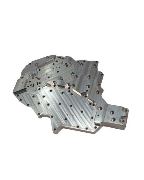 29997JHP - TCS Dodge Ram Mopar 68RFE Kaiser Select 6061-T6 Billet Aluminum Channel Plate 2019-On