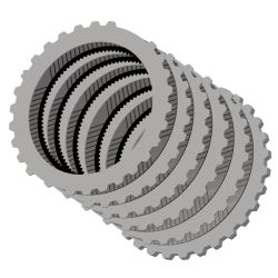 RTK-5123 - Raybestos 5R110W TorqShift Intermediate GPZ Torqkit Clutch Pack - Ford '05-On
