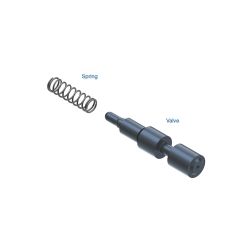 92835-25k - Sonnax Dodge Ram Mopar 68RFE Oversized TCC Regulator Valve Kit 2007-2024