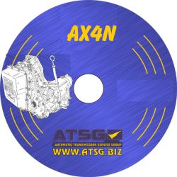 86400H - ATSG Ford AX4N 4F50N Transmission Rebuild Instruction Service Tech Manual