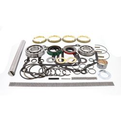 BK116HDWS_DLX - GM Chevy Buick Oldsmobile Pontiac Muncie M21 M22 Deluxe Heavy Duty Bearing and Synchro Transmission Rebuild Kit uses 1 Inch Counter Shaft Pin and 80mm OD Input Bearing 1966-1974