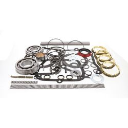 BK117HDWS_DLX - GM Chevy Buick Oldsmobile Pontiac Muncie M20 1963-1965 and M21 M22 1966-1974 Heavy Duty Deluxe Bearing and Synchro Transmission Rebuild Kit uses 7/8 Inch Counter Shaft Pin and 80mm OD Input Bearing