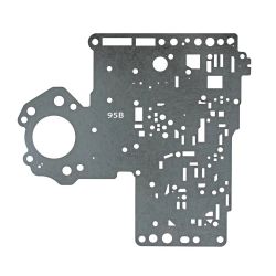 TF-PLT-95B - Transgo A518/A618 46RH/46RE 47RH/47RE Replacement main separator plate  Fits 1995-04 big case (WITH lock-up boost tube)