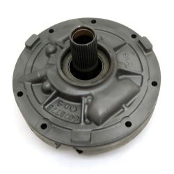 U34500E - GM Chevy 4L80E Used Pump Assembly Two Cooler Fittings Behind the Bell Housing Type 1991-1996