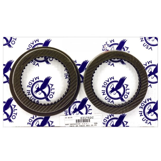 031752C - GM Chevy TH400 1964-98 Turbo 400 Transmission Friction Clutch Set Alto High Energy