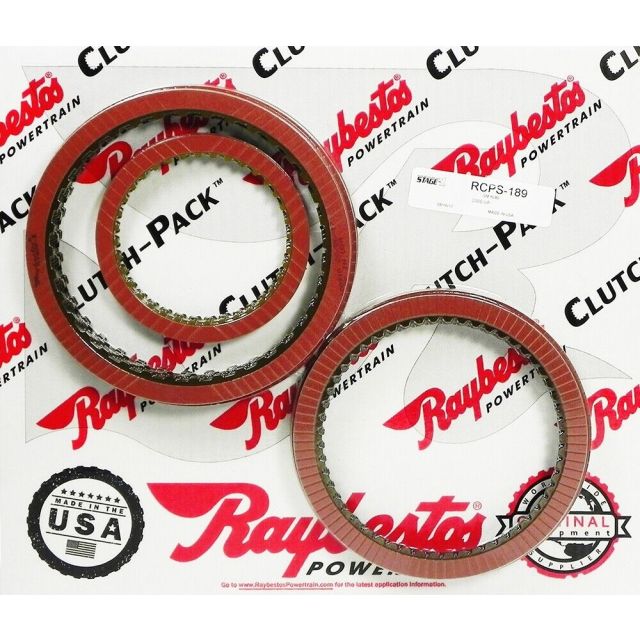 RCPS-189 - Raybestos 6L80 Stage-1 Red Performance Friction Clutch Pack Module - GM Chevy '06-On