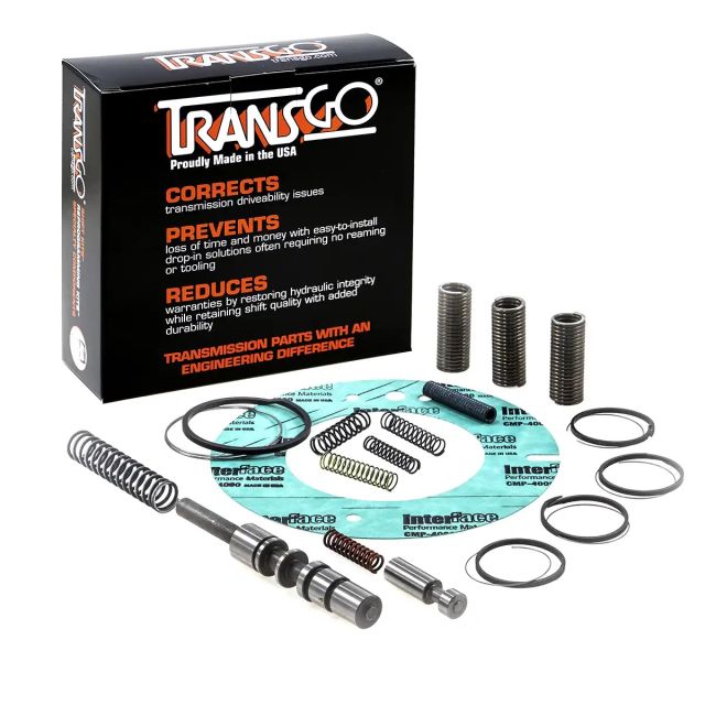 SK 42RLE-VLP - Dodge Chrysler Plymouth Mopar Transgo  SHIFT KIT® Valve Body Repair Kit Fits 604-VLP, 40TES, 41TES (FWD) Fits 2006-17 42RLE-VLP (RWD) VLP units