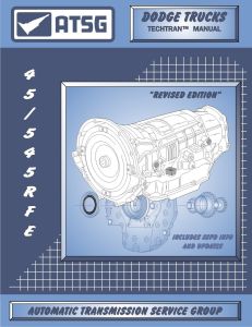 72400A - ATSG Dodge Jeep 45RFE 5-45RFE Transmission Rebuild Instruction Service Manual