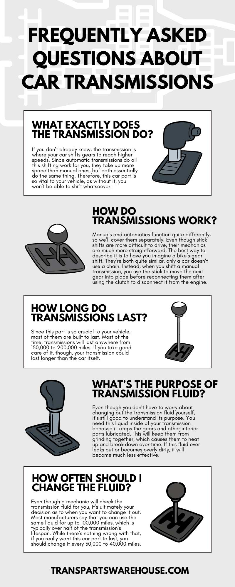 Frequently Asked Questions About Car Transmissions