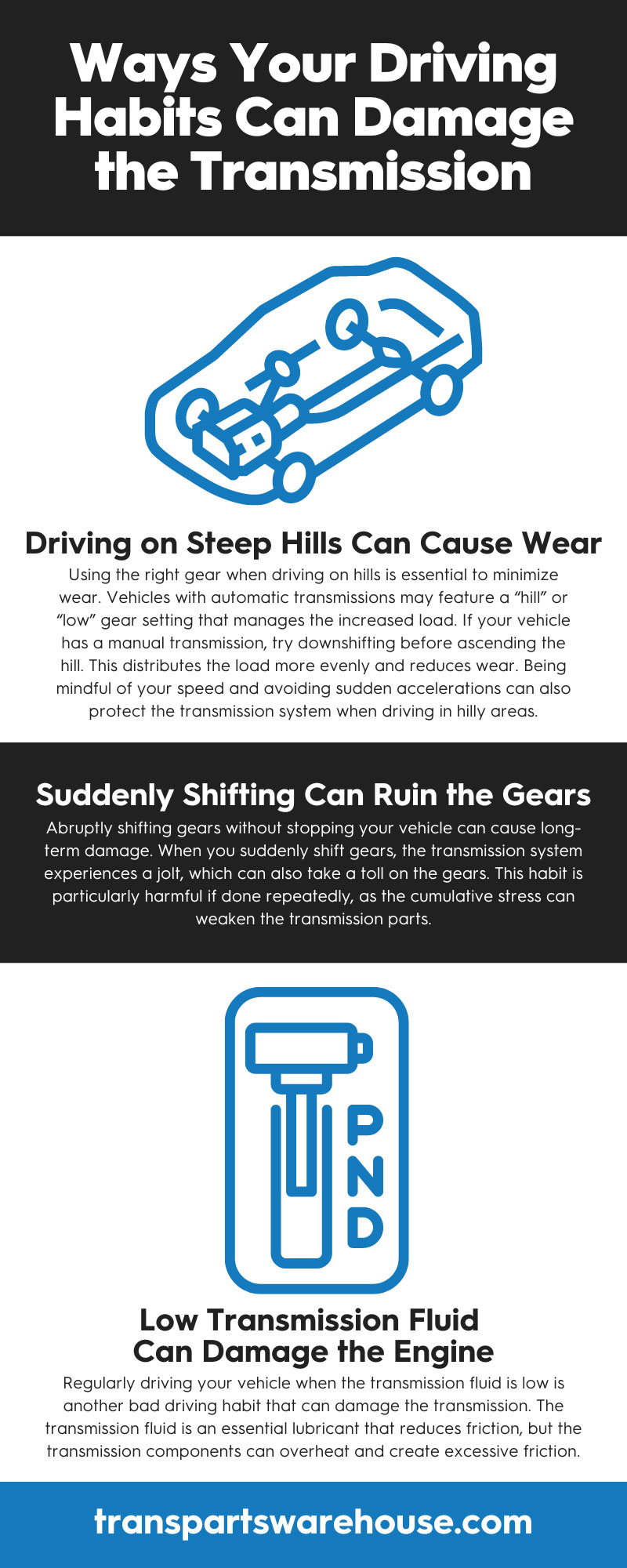 8 Ways Your Driving Habits Can Damage the Transmission